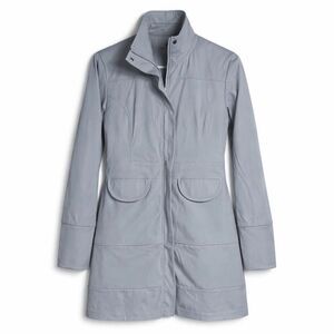 Any Age Activewear Sedona Jacket Nylon Spandex Zip Gray Women XL Performance